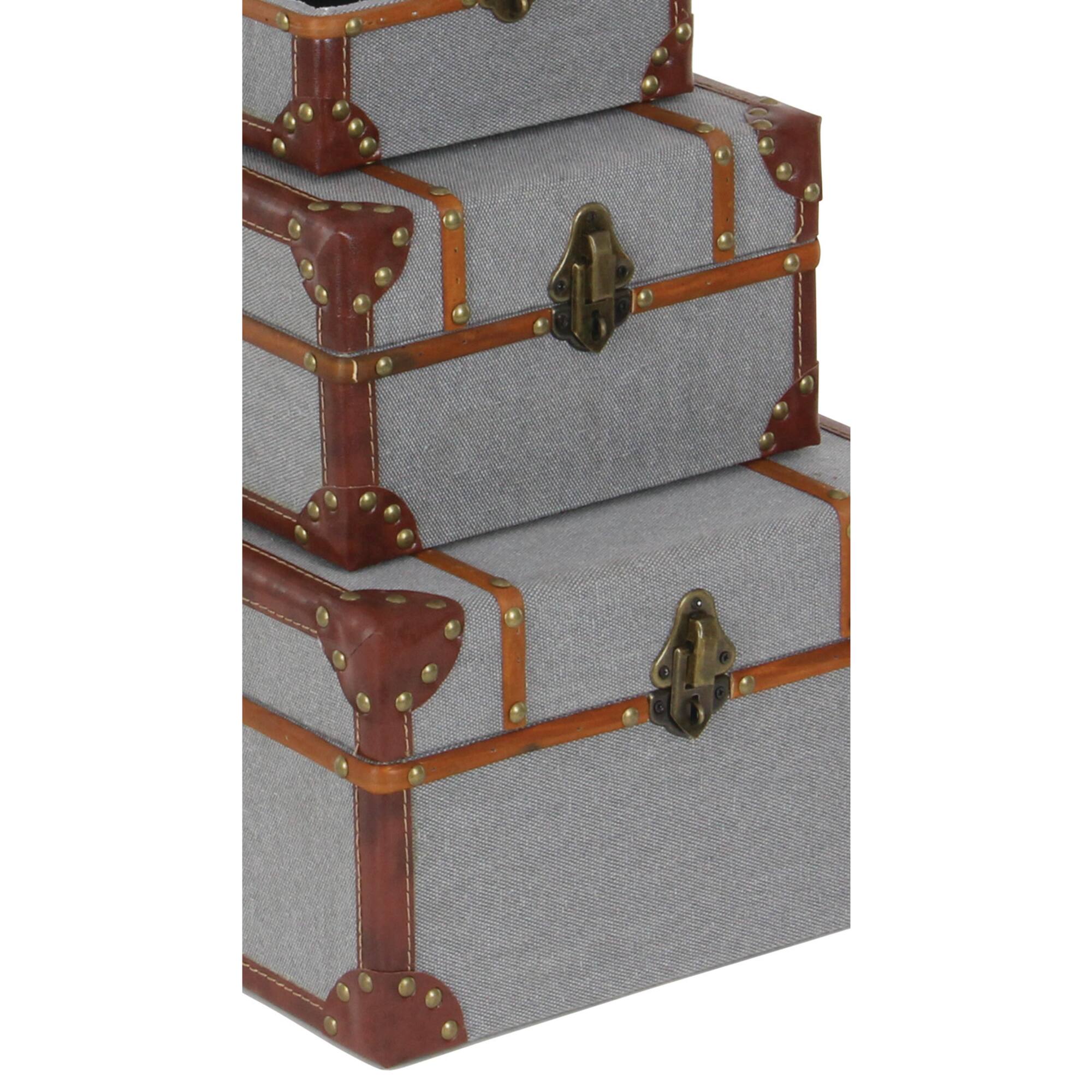 Gray Wood Traditional Box Set